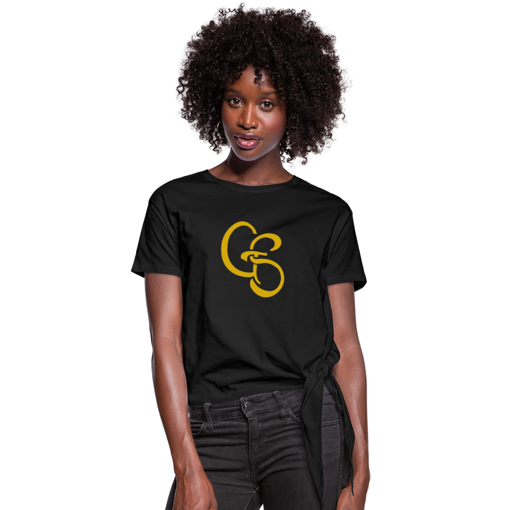 Women's GS Knotted T-Shirt - black